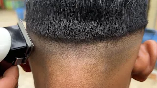 Basic Mens haircut || Step by Step Membuat Gradasi Untuk Pemula - TUTORIAL #barbershop