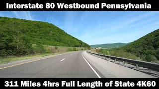 I-80 WB #2 of 11: PA Full Length 4K60 with Timestamps