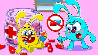 Medicine is not Candy🍬| Safety Tips For Kids Songs + More