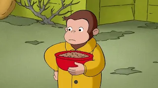 Georges le Petit Singe 🐵 George apprend faire du ski 🐵 Dessins Animés