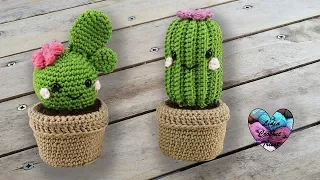 Amigurumi Cactus Kawaii crochet (Subtitulos Español)