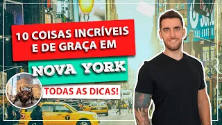 ☑️ 10 coisas de graça para fazer em NOVA YORK! Passeios incríveis e gratuitos! O que fazer em NY!