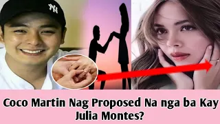 Coco Martin Nag Proposed na nga ba Kay Julia Montes? /Cocojuls /(Julia Montes) Julia &Coco Updates