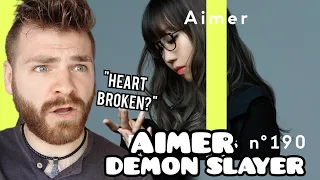 First Time Hearing Aimer "Zankyosanka" | Demon Slayer | THE FIRST TAKE | Reaction