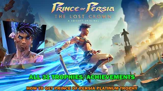 Prince of persia The lost crown walkthrough - All 31 trophies achievements collection