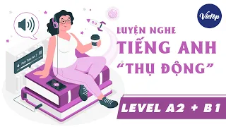 Luyện nghe Tiếng Anh THỤ ĐỘNG chill chill buổi tối - Hiệu quả bất ngờ - Level A2 B1 | IELTSVIETOP