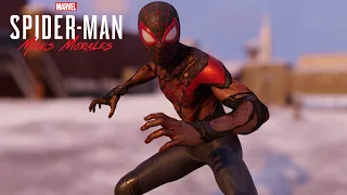 Spider-Man: Miles Morales PC - Damaged Suit MOD Free Roam Gameplay!