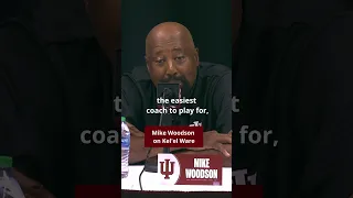 Mike Woodson discusses Kel'el Ware #iubb