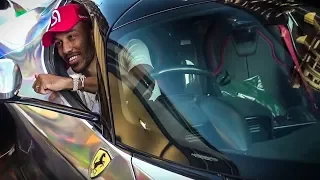 Arsenal Footballer Aubameyang driving London's CRAZIEST LAFERRARI!!