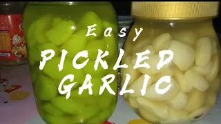 Easy Pickled Garlic (Burung Bawang)@letsiletvpampangenavlogs