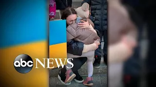 Ukraine’s refugees rush to borders to flee war