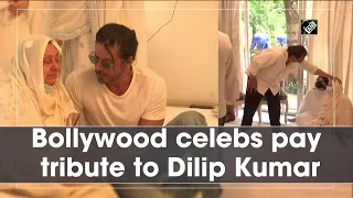 Bollywood celebs pay tribute to Dilip Kumar