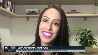 Psicóloga fala sobre os benefícios de tocar um instrumento musical para a saúde mental.