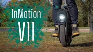 Обзор InMotion V11. Первое моноколесо с подвеской!