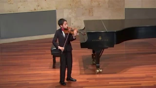 Wieniawski Etude Caprice Op. 18, No. 3 (12-year-old violinist)
