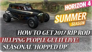 HELP Stream #4 | Seasonal Hopped Up Guide | How To Get Hot Wheels Rip Rod with Tune Forza Horizon 4