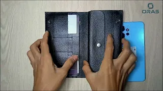 ORAS Genuine Leather Long Wallet R1042