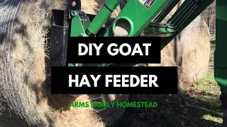 DIY Goat Feeder