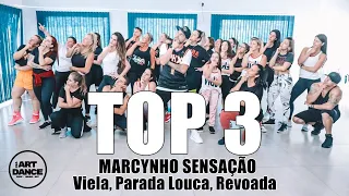 TOP 3 - VIELA l PARADA LOUCA l REVOADA - Marcynho Sensação l Coreografia l Cia Art Dance