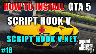 How TO Install Script Hook V & Script Hook V.Net in Gta 5 Mods Base | Hindi /Urdu