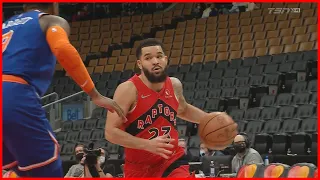 Fred VanVleet Goes AT RJ Barrett | RAPTORS vs KNICKS | Jan 2, 2022 | 21-22 Season