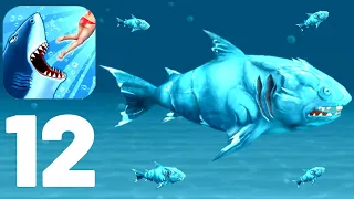 Hungry Shark Evolution Gameplay Ice Shark (ios,Android)