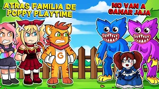 ¡FAMILIA DE SRGATO VS FAMILIA DE POPPY PLAYTIME! 😱🤣 | SRGATO, MOSITA Y FLORCITA EN MINECRAFT TROLL