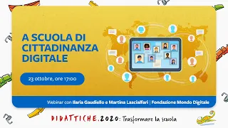 A scuola di cittadinanza digitale