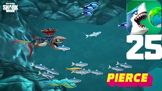 Pierce New Shark Skin !!!! Hungry Shark World || (Android,ios) Gameplay - Walkthrough