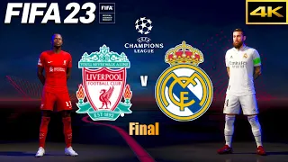 FIFA 23 | LIVERPOOL vs. REAL MADRID | Ft. Mane, Ramos, Varane | UCL Final | PS5 4K