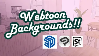 My Webtoon Background Process!