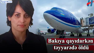 Bakıya qayıdarkən təyyarədə öldü - Gəncədə 36 kq narkotıki gizlədən qadın saxlanıldı