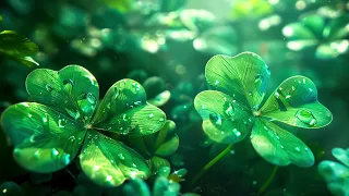 이걸 본 당신은 행운 가득. 네잎클로버 You're so lucky to see this. four-leaf clovers (Made with AI)