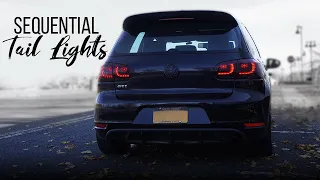 VW Golf Mk6 GTI How to Install Sequential Tail Lights