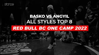 Basko vs Angyil TOP 8 | RED BULL BC ONE CAMP | Stance | All Styles