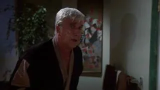 Leslie Nielsen losing his cool