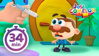 Stories for Kids -  34 Minutes Jose Comelon Stories!!! Learning soft skills - Full Episodes