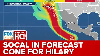 Tropical Storm Hilary's Path Leading To Southern California, Significant Rain Likely