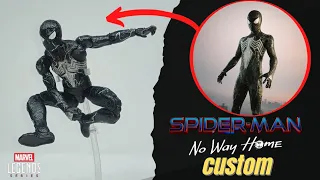 spiderman traje simbionte custom (spiderman no way home) spiderman traje negro 🦖