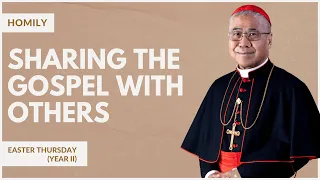 Sharing The Gospel With Others - William Cardinal Goh (Homily - 04 Apr 2024)