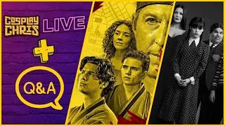 Cobra Kai Season 5 Discussion & New Addams Family Pics + Q&A- COSPLAY CHRIS LIVE