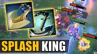 Super splash Anchor Smash + Great Cleave [AoE Imba] Dota 2 Ability Draft