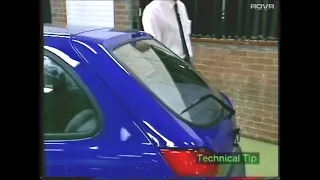 Ford - Technical Tip - Ford Fiesta (mk4) Water Leaks (1995)