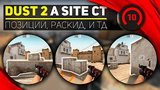 КАК ИГРАТЬ НА А НА ДАСТ 2 ЗА КТ В CS:GO