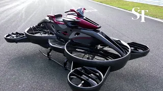 Japan startup unveils US$680,000 hoverbike