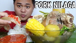 PORK NILAGA | INDOOR COOKING | MUKBANG PHILIPPINES