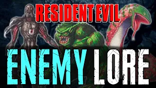 The LORE of ALL Resident Evil 1 Enemies