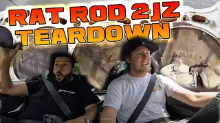 2JZ Teardown: What Happened To The Rat Rod's Engine In The Hands of Cleetus McFarland?!