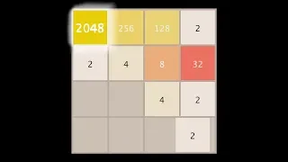 AI learns to play 2048