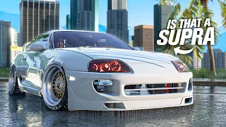 The Supra is in Need for Speed HEAT!